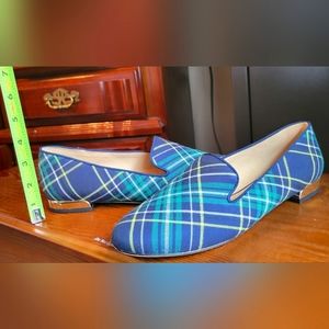 Talbots Cabin Plaid Loafers